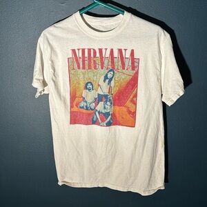 Vintage Nirvana Men’s Short Sleeve T-Shirt Member Graphic Size Medium